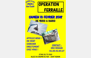 Opération récupération ferraille