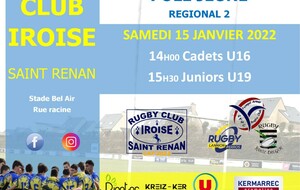 U19 RCI Saint Renan - Ras Trégor Goello