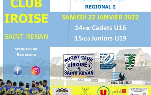 U16 RCI Saint Renan - Ras Auray/Plouhinec