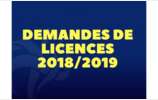 Licences 2018/2019