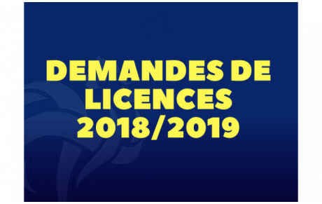 Licences 2018/2019